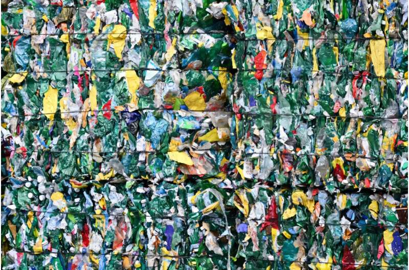 Sixty percent of the world's plastic is used in packaging, construction and transportation