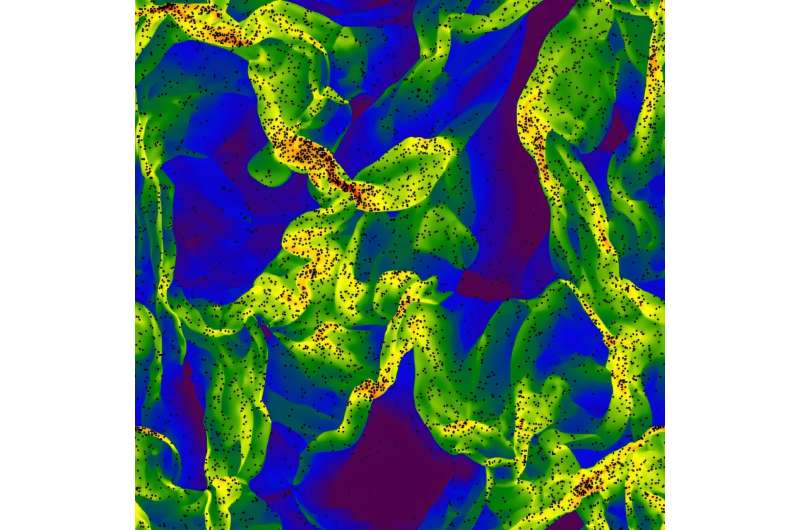 Buckle up: new study explores turbulence in molecular clouds