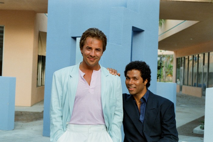 The stars of Miami Vice