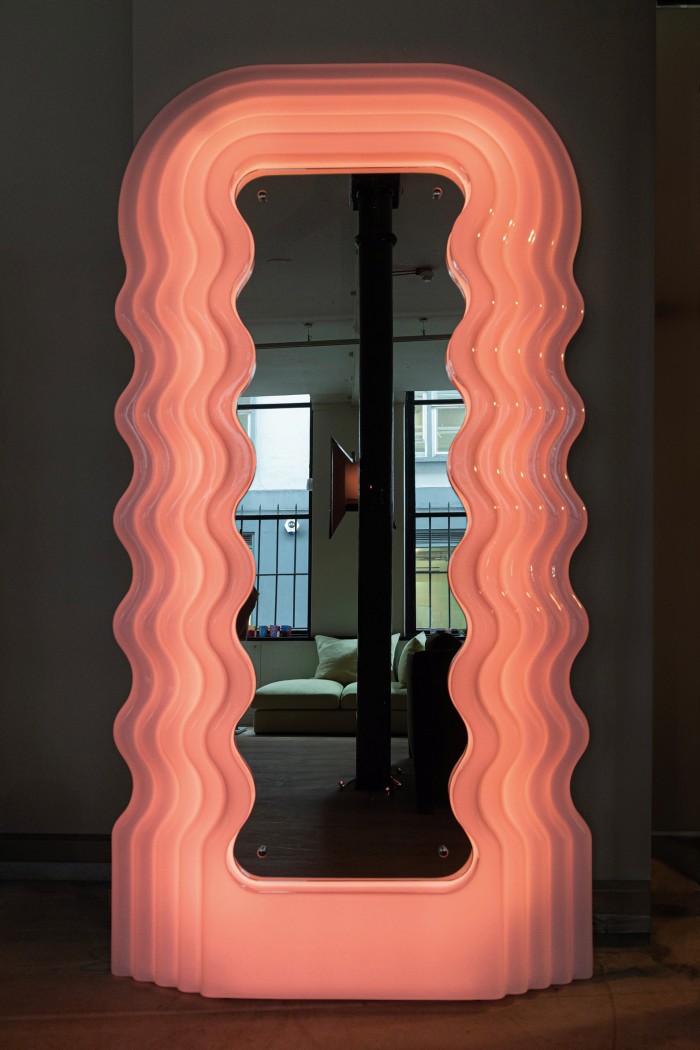 Ultrafragola Mirror, by Ettore Sottsass, £7,320, alexeagle.com