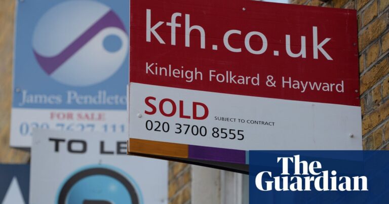 Number of homes sold in UK up by a third, says Rightmove | Housing market