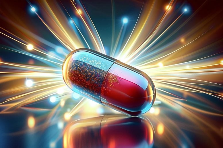 New Pill Medicine Breakthrough Concept