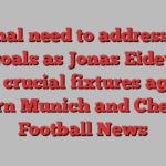 Arsenal need to address lack of goals as Jonas Eidevall faces crucial fixtures against Bayern Munich and Chelsea | Football News