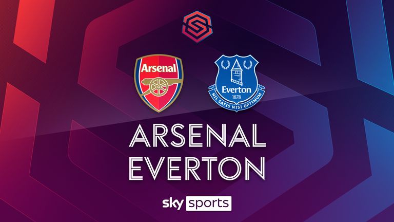 Highlights of the WSL match between Arsenal and Everton.