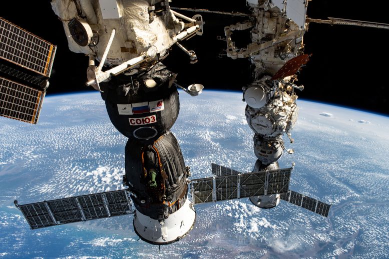 Two Roscosmos Soyuz Crew Ships on Space Station