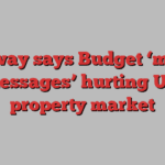 Bellway says Budget ‘mixed messages’ hurting UK property market