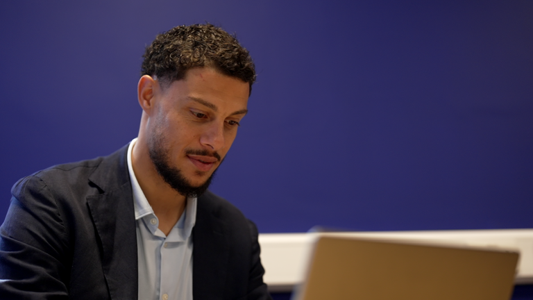 Rudy Gestede is Head of Football Operations at Blackburn