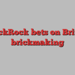 BlackRock bets on British brickmaking