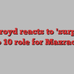 Bothroyd reacts to 'surprise' No 10 role for Mazraoui