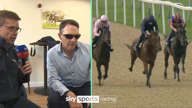 Aidan O&#39;Brien watches City Of Troy at Southwell