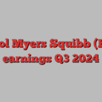 Bristol Myers Squibb (BMY) earnings Q3 2024