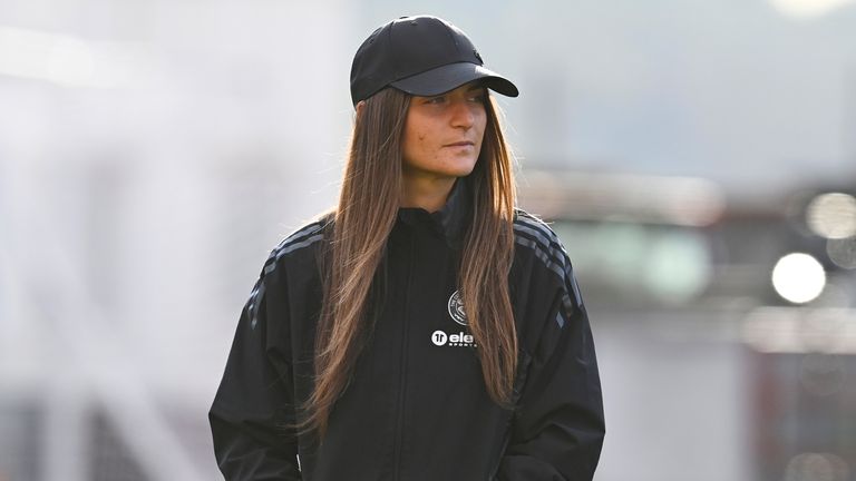 Elena Sadiku took charge at Celtic in January