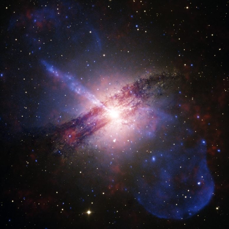 Galaxy Centaurus A (Cen A)