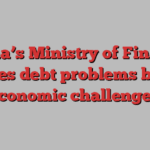 China’s Ministry of Finance tackles debt problems before economic challenges