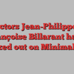 Collectors Jean-Philippe and Françoise Billarant have maxed out on Minimalism