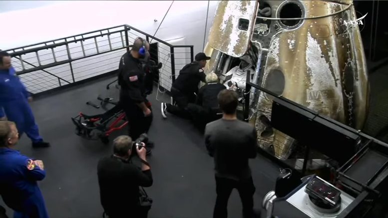 NASA SpaceX Crew-8 Astronauts Return