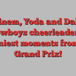 Eminem, Yoda and Dallas Cowboys cheerleaders | Funniest moments from US Grand Prix!