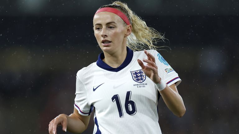 Man City forward Chloe Kelly has not been named in England's latest international squad