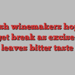 English winemakers hope for Budget break as excise duty leaves bitter taste