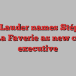 Estée Lauder names Stéphane de La Faverie as new chief executive