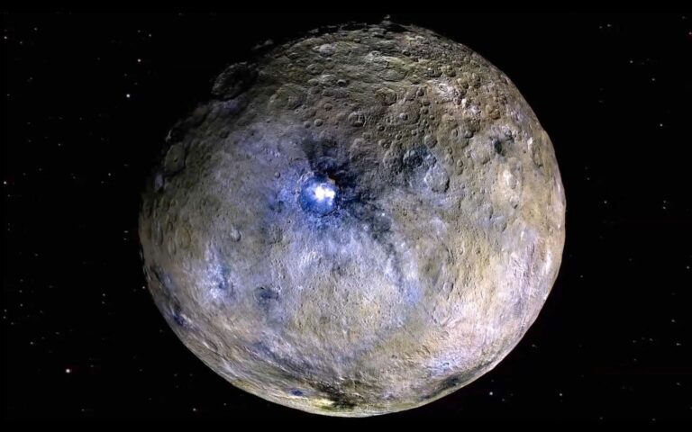 Closest Dwarf Planet Revealed as a Frozen Ocean World