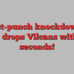 First-punch knockdown! | Yarde drops Vilcans within 10 seconds!