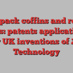 Flatpack coffins and robot dogs: patents applications show UK inventions of 2023 | Technology