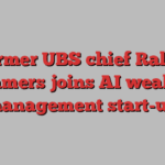 Former UBS chief Ralph Hamers joins AI wealth management start-up