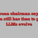 Foxconn chairman says AI boom still has time to go as LLMs evolve