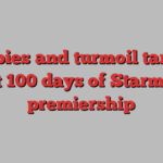 Freebies and turmoil tarnish first 100 days of Starmer’s premiership