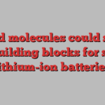 Fused molecules could serve as building blocks for safer lithium-ion batteries