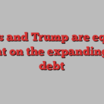 Harris and Trump are equally silent on the expanding US debt