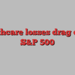 Healthcare losses drag down S&P 500