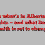 Here’s what’s in Alberta’s Bill of Rights — and what Danielle Smith is set to change