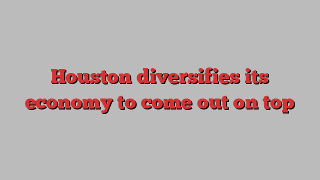 Houston diversifies its economy to come out on top