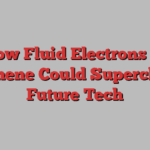 How Fluid Electrons in Graphene Could Supercharge Future Tech