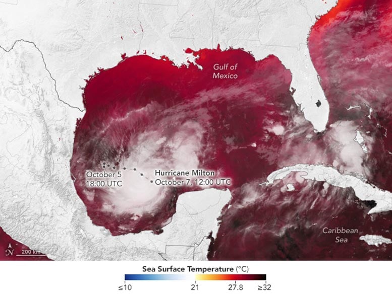 Hurricane Milton Annotated