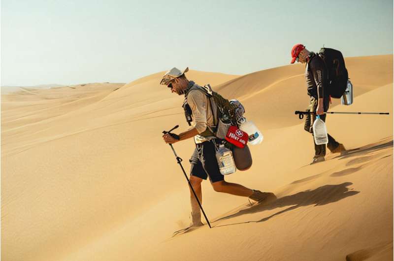 In search of evidence of ancient human existence, researchers traverse the inhospitable Namib desert