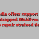 India offers support to cash-strapped Maldives in bid to repair strained ties