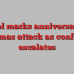 Israel marks anniversary of Hamas attack as conflict escalates