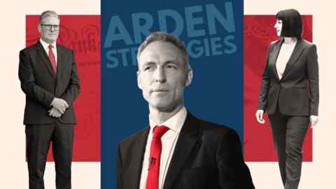 Montage showing Keir Starmer, left, former Labour cabinet minister Jim Murphy, centre, and chancellor Rachel Reeves, right