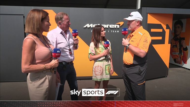 McLaren chief executive officer Zak Brown doesn&#39;t believe Lando Norris should have been penalised for his overtake on title rival Max Verstappen at the United States Grand Prix in the previous race.