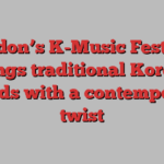 London’s K-Music Festival brings traditional Korean sounds with a contemporary twist