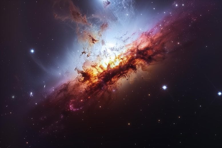 Astronomy Strange Galaxy Concept Art