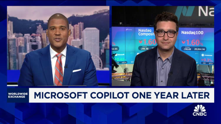 Microsoft Copilot AI use accelerates inside companies, but cost concerns weigh