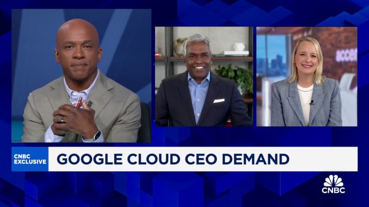 Watch CNBC's full exclusive interview with Google Cloud CEO Thomas Kurian and Accenture CEO Julie Sweet