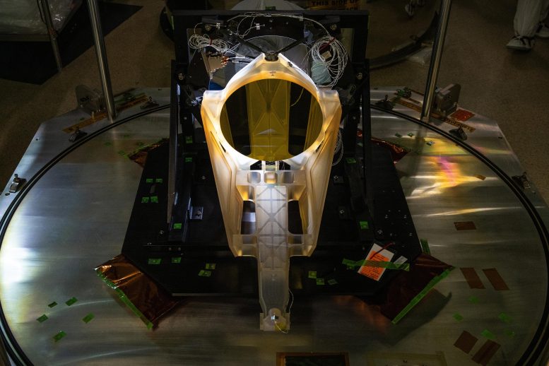 LISA Telescope Prototype in NASA Goddard Clean Room