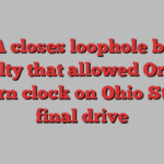 NCAA closes loophole behind penalty that allowed Oregon to burn clock on Ohio State’s final drive