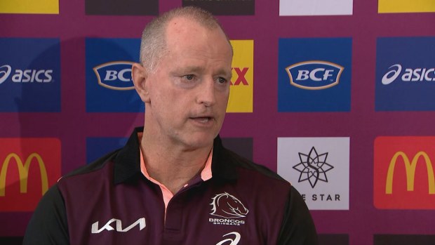 Michael Maguire's first appearance as Broncos coach.