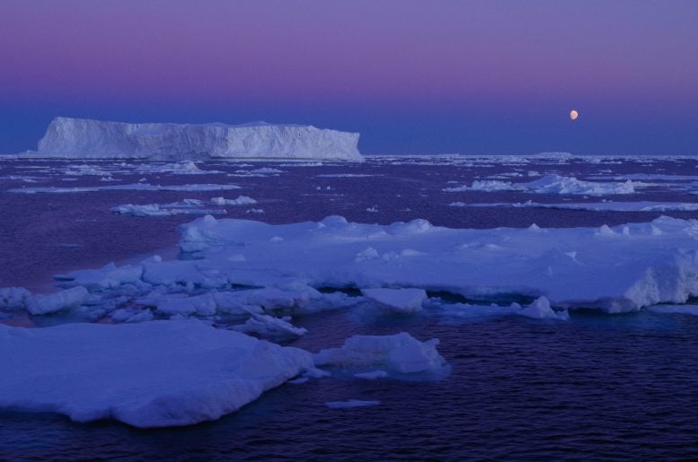 Melting Ice in the Southern Ocean